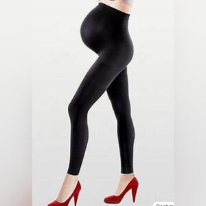 Assets by Sara Blakely NEW $25 Marvelous Mama Maternity Leggings Slate Size 1